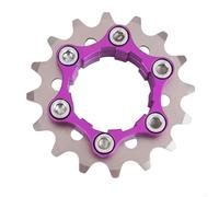 HYDBCNP Cassette para Bicicleta Cubierta Bloqueo piñón lib Ruedas Libres para Bicicleta de montaña A2UF, de Alta Resistencia, de una Sola Velocidad, de Acero, para Bicicletas, casetes, piñones.(16T)