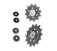 HYDBCNP Conjunto de polea de desviador Trasero de Bicicleta Compatible con SRAM Eagle XX1 X01 GX SX, Serie de 12 velocidades, Kit de rodamientos 12T/14T(12Tand14T)