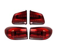 HYDBCNP luces de coche Luces Remolque Para Tiguan 2013-2016 parachoques trasero luz trasera 1 juego conjunto luz trasera luz freno marcha atrás