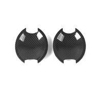 HYDBCNP Manilla Tirador Lateral manija para puerta Accesorios de modificación resistentes a arañazos para la manija de la puerta del Nissan Xterra N50 (2006-2015).(2smalldoorbowl fiber)