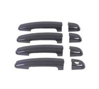 HYDBCNP Manilla Tirador Lateral manija para puerta Adhesivo para manija exterior de puerta con diseño de fibra de carbono, compatible con Suzuki Ertiga 2012-2018(For Normal Handle)