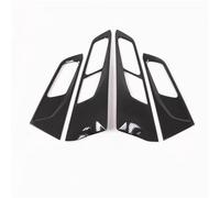 HYDBCNP Manilla Tirador Lateral manija para puerta Compatible con Peugeot 308 (2016-2019). Accesorios de decoración interior: cubierta para manija de puerta, marco y adhesivo.(Carbon Fiber)