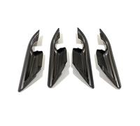 HYDBCNP Manilla Tirador Lateral manija para puerta Embellecedores adhesivos ABS para manijas interiores de puertas, compatibles con Toyota compatibles con Camry XV70 (2018-2023)(Wood color)