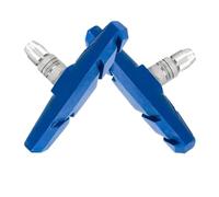 HYDBCNP Tambor Trasero para Bicicleta Pastillas de Freno CNC V, Zapata de Freno de Velocidad para Bicicleta de montaña y Carretera, Pinza mecánica de Herradura, Freno en V de 55mm y 70MM(Blue 70mm)