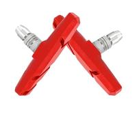 HYDBCNP Tambor Trasero para Bicicleta Pastillas de Freno CNC V, Zapata de Freno de Velocidad para Bicicleta de montaña y Carretera, Pinza mecánica de Herradura, Freno en V de 55mm y 70MM(Red 70mm)