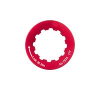 HYDBCNP Tapa de Cassette de Rueda Libre de Bicicleta CNC, 11 Dientes, Anillo de Bloqueo de Rueda Libre de Bicicleta, aleación de Aluminio(Red)