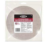 Hyde 09921 - Red de lijado abrasiva de disco de 9 pulgadas, grano 180, paquete de 10