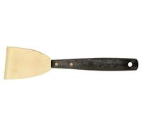 Hyde herramientas 12055 - 3-inch latón cincel rasqueta con mango largo