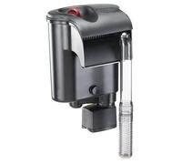 Hydor Filtro de Acuario BRAVO, Filtro para Acuario, Excelente Filtración y Oxigenación, Silencioso, se fija en el borde del Acuario, Caudal 750 l/h, para Acuarios de 60 a 120 litros