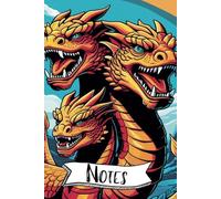 Hydra Lined Notebook - Mythology Lovers Folklore Lovers- The Mythology and Folklore Collection - Gift for Men Women Children -Mythological Creature Ruled Notebook Journal Diaries 6x9, 120 pages