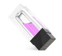 Hydra Needle 25 Pin, Derma Stamp de Longitud 1.5mm, Derma Microneedling Roller para Cuidado de la Piel Anti-envejecimiento, Estimulación del Crecimiento del Cabello y la Barba, Reducción de Poros