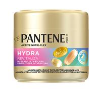 Pantene Pro-V Hydra Revitaliza Mascarilla Protectora de Keratina 300ml para Pelo Extremadamente Seco. Nutre hasta 8 Capas de Profundidad y Fija la Humedad. Fórmula Pro-V y Active Nutri-Plex