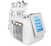 Hydrafacial Machine,6 en 1 Dispositivo Hydrafacial Profesional,aqua facial dispositivo,Hydrógeno Oxígeno Máquina de Belleza Hydrodermabrasion Máquina de Cuidado con Pantalla LED