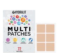 Hydralit Multi Plus - Parche tópico para adultos, hombres y mujeres, parches esenciales para el día a día, saludable, fórmula natural de liberación prolongada, nutrición durante todo el día, apoyo
