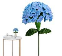 Hydrangea Chenille Yarn For Crochet Bouquet, Soft Pipe Cleaner Craft Set, DIY Flower ArrangHilo De Chenilla Para Ramo De Hortensias - Kit Limpiapement Material Kit For Children Adults Beginners