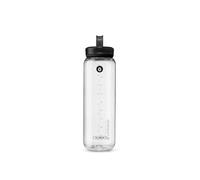 HydraPak Recon Recon - Botella de agua de plástico reciclado al 50%, ecológica y sin BPA, cierre de rosca suave, fácil de transportar (1 litro, azul)