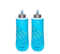 HydraPak SoftFlask Speed - Paquete de 2 botellas de agua comprimibles de 500 ml, ajuste perfecto para chalecos de hidratación y paquetes de correr con tapa fácil de abrir (500 ml)