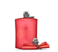 HydraPak Stow (1L, 32oz) - Botella de agua plegable - Botella de viaje ultraligera y plegable, botella flexible para esquí, senderismo, ciclismo o escalada