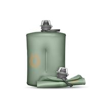 Hydrapak Stow (500 ml o 1 L) Botella de agua plegable ultraligera, botella suave para esquí, senderismo, ciclismo, escalada (verde, azul, rojo o gris)