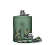 HydraPak Stow - Botella de agua plegable, 1 L, ultraligera, a prueba de fugas, sin BPA, compatible con filtro, para viaje y senderismo, color verde salvia