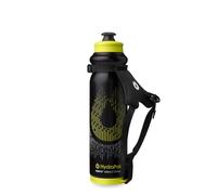 HydraPak Tempo Pro - Botella de mano para correr de 525 ml para entrenamiento e hidratación de día de carrera con correa extraíble (525 ml), color negro