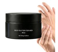 Hydrating Body Cream, Men Moisture Balm, 150g Scented Moisturizing Butter with Soft Absorption Texture, Skin Nourishing Care Product, Daily Grooming Lotion for Home Travel Use