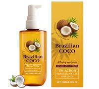 Hydrating Body Oil - Moisturizing Skin for Dry Rough Areas | Lightweight Botanical Blend with Fast Absorbing Texture, Silky Nourishing Formula for Daily Massage Glow Care