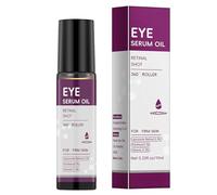 Hydrating eye oil - roll on revitalizing | lightweight portable formula smooths tightens nourishes delicate skin around eyes for women men morning routine travel weekend care 10ml