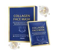 Hydrating Face Masque, Skin Care Patch Set, 4pcs Nourishing Smoothing Tretment with Moisture Lock Formula Design, Gentle Adhesive Sheet Care Kit, Beauty Spa Style for Night Use