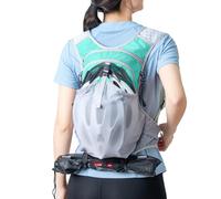 Hydration Backpack, Vest Backpack, Lightweight Day Pack, Leakproof Water Bladder System, Breathable Adjustable Fit for Outdoor, Running, Biking, Camping, Hiking, Festival Use, 36x20x2cm