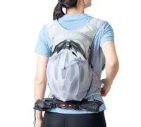 Hydration Backpack, Water Pack Carrier, Lightweight Day Bag, Outdoor Sport Rucksack, Comfortable Hands-Free Solution for Biking Raves Running Mountain Jogging Festival Camping, 14.17x7.87x0.79
