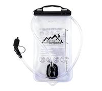 Hydration Bladder Bag - 1,5 l Hiking Water Bladder | Running Water Bottle Pouch | Hiking Reservoir | Gran capacidad con tubo de bebida para camping Climbing Backpacking