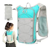 Hydration Pack, Reflective Lightweight Vest, Breathable Sports Bag, 1.5L Water Bladder, 15.75x8.66x3.15 Inches, for Outdoor Workout, Riding, Trekking, Camping, Fishing, Travel Use