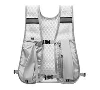 Hydration Running Fanny Pack, Phone Holder Chest Packs, Lightweight Running Fanny Bag with 500ml Water Bottle Storage Pocket for Men and Women, 14.17x11.81x1.18 Inches