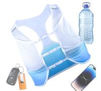 Hydration Vest, 3L Water Backpack with Ergonomic Fit, Lightweight Hydration Pack, Breathable Storage Pockets for Cycling Trail Running Camping Hunting Travel Outdoor Fishing Adventure