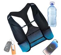 Hydration Vest Running, Trail Water Backpack, 3l Adjustable & Lightweight, Breathable Design, Runner Vest for Travel, Hiking, Camping, Fishing, Hunting, Outdoor, Adventures, Beach