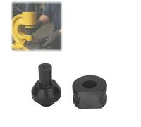 Hydraulic Hole Punch Die Set - Compatible with CH-70 Machine, Hydraulic Round Punch Die for Steel Sheet Copper Plate Aluminum Plate (Trimming Die,13mm)