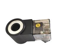 Hydraulic Lifting Threaded Cartridge Solenoid Valve Coil Inner Hole 13mm Height 37mm DC24V DC12V AC220V AC24V AC110V DC48V DC60V(DC48V)
