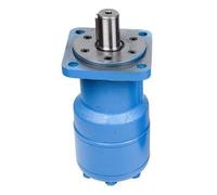 Hydraulic Motor, BM2-125/160/200/250/315/400, Fast Start, High Torque, Gerotor Motor N Axis Splined 6-6, 4-Hole Flange Installation(BM2-400,Single Shaft 25MM)