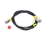 Hydraulic Pressure Test Hose | 630Bar High Pressure Performance Hose for Hydraulic Systems | 2m / 6ft PU Sheath Hose with M16 X 2 & 1 / 4BSP Couplings