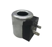 Hydraulic Pump Solenoid Valve Coil Excavator Solenoid Valve Coil Inner Diameter 18mm Height 40mm(DC24V)