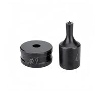 Hydraulic Punch Dies for CH-70, CH-70 Hydraulic Round Hole Punch Die Set, Upper Mold Dia: 26mm, Lower Mold Dia: 40mm for Steel, Copper, Aluminum and Heavy Duty Metal (11mm)