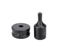 Hydraulic Punch Dies for CH-70, Round Hole Punch Set, Heavy Duty Metal Stamping Dies for Steel, Copper, Aluminum (6mm)
