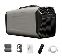 Hydravex Aire Acondicionado portátil de 5200 BTU para Camping, Unidad de Aire Acondicionado para caravanas y autocaravanas de 400 W con Ahorro de energía y Control Remoto, enfriamiento rápido