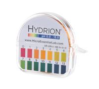 hydrion PH Papel (93) con dispensador y gráfico de colores - Gama Completa Insta Chek pH- 0 - 13