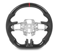 Hydro Dip Carbon Fiber Look Vheer Directing Leather para V6 EcoBoost GT Shelby 2015-2017