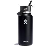 Hydro Flask 32 OZ Boca Ancha Tapa Flex Pajita Val. Acero Inox.