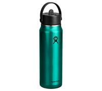 Hydro Flask 32 OZ Lightweight Wide Flex Straw Cap Emerald Green Botella térmica