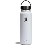 Hydro Flask 40 OZ Ancho Mouth Flex Cap Gorra 2.0 Termo Iso Botella Blanco