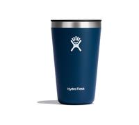 Hydro Flask All around Closable Press-in Lid Botella de agua 473 ml azul petróleo